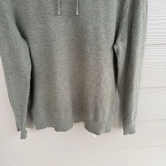 J Crew hooded lambswool blend sweater - Picture 3 of 4